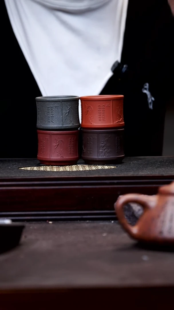 【闪购商品】紫砂茶杯精品紫砂杯5