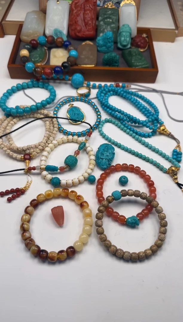 裸石蜜蜡未镶嵌泥*～配饰配饰