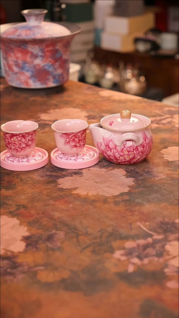 【闪购商品】陶瓷茶具（无礼盒无茶盘）@@A11030