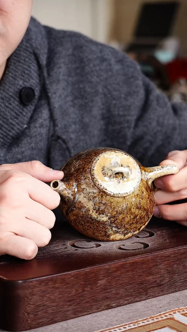 茶壶紫砂紫砂柴燒