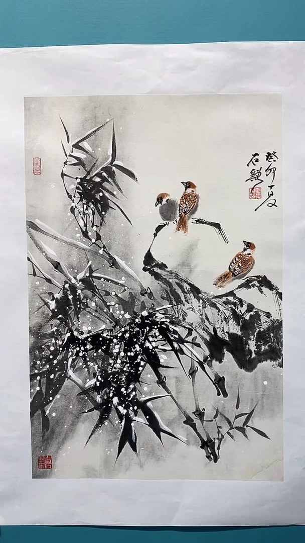 国画国画画都展厅国画作品B2