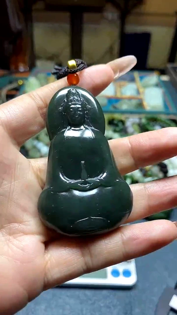 颈饰未镶嵌和田玉多样性拍一发一