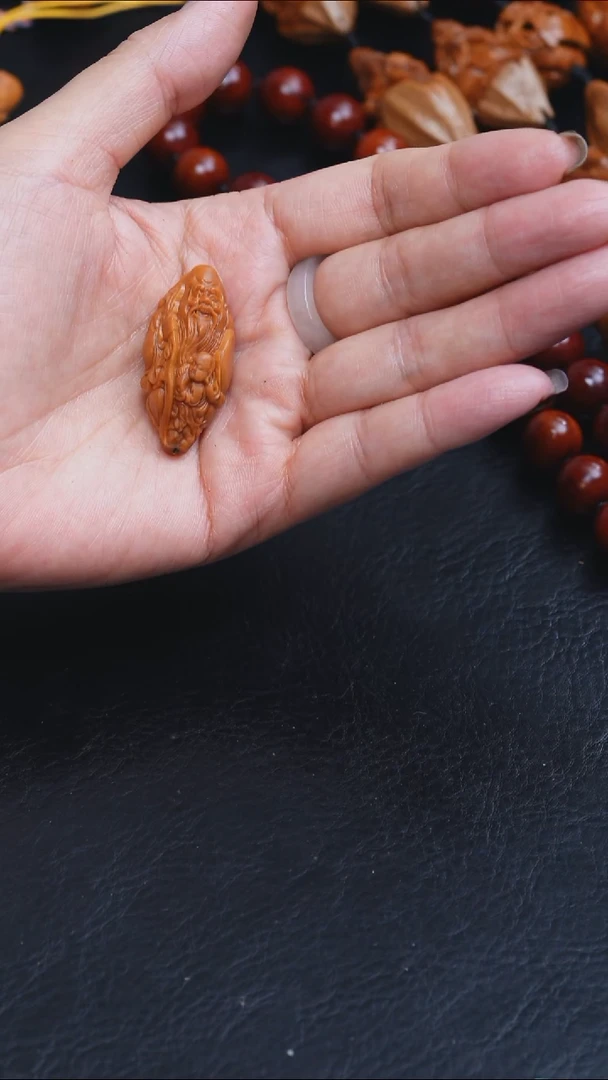 吊坠橄榄核1.8童子寿星单籽