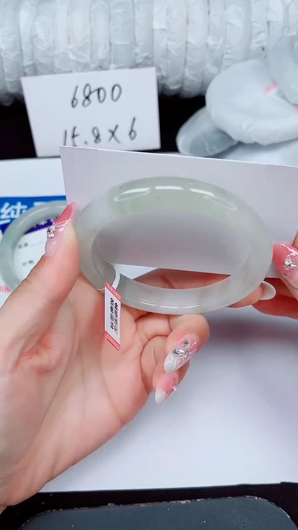 未镶嵌手镯石英质玉420-59/60