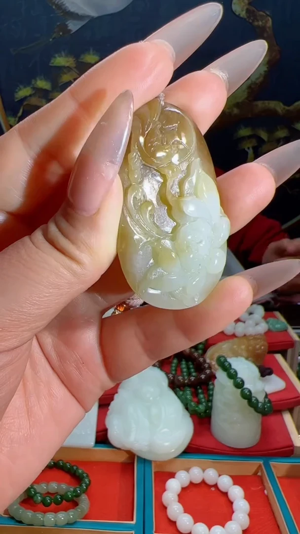 【闪购商品】和田玉吊坠未镶嵌1