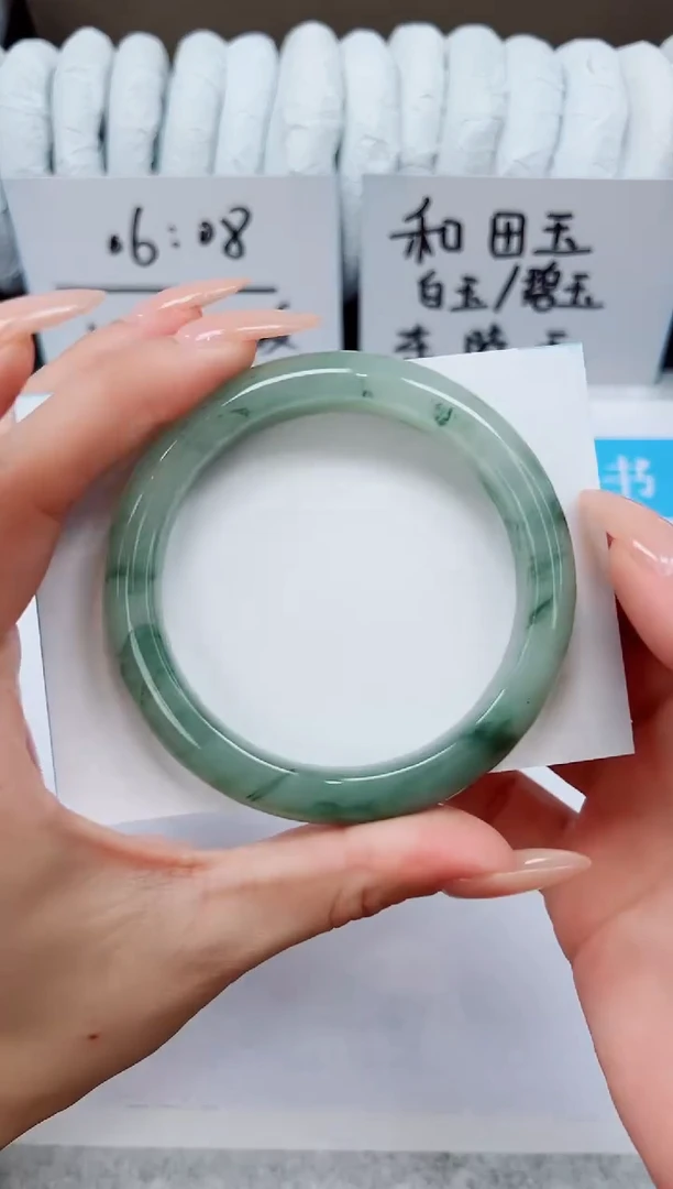 未镶嵌手镯石英质玉A11-56/57/58