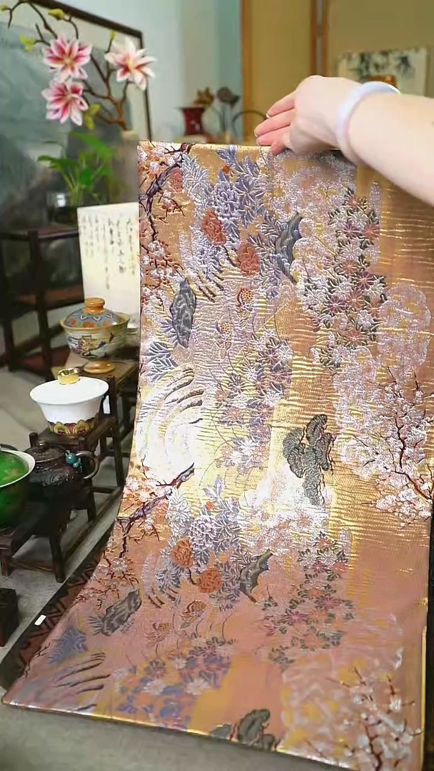 【闪购商品】新品西阵织花野梅林68.30