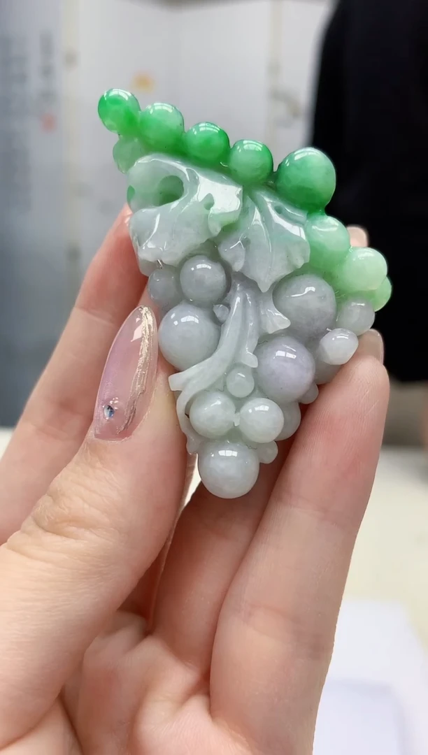 【闪购商品】定制翡翠未镶嵌5145jw-毛货挂件22