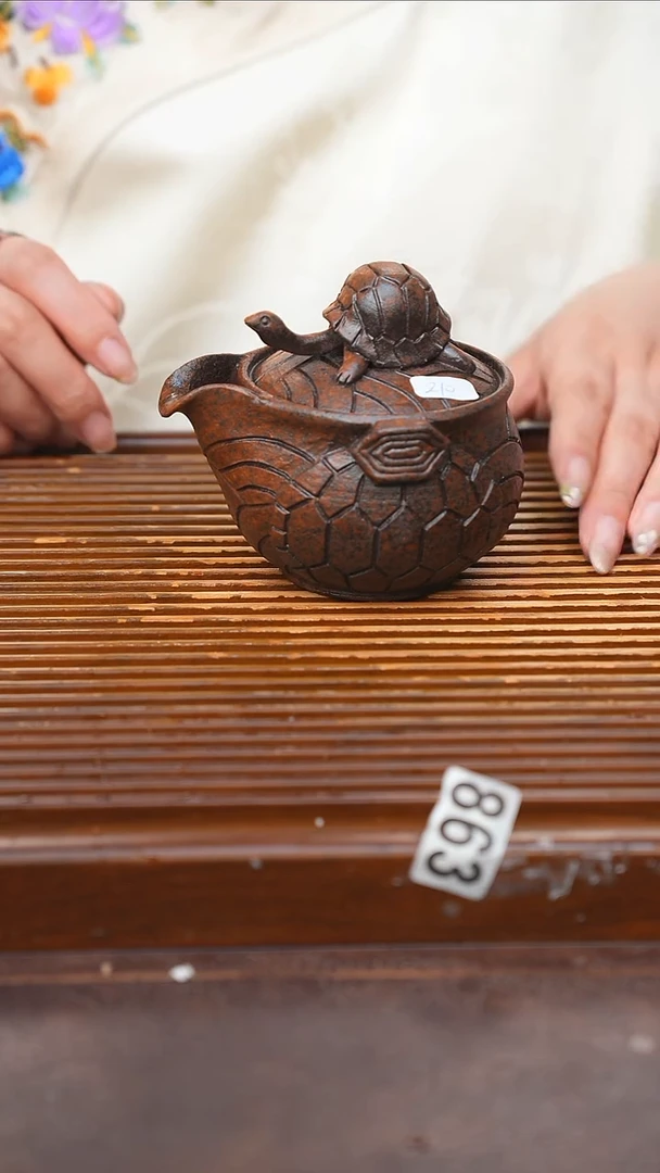 其他万古烧粗陶茶具