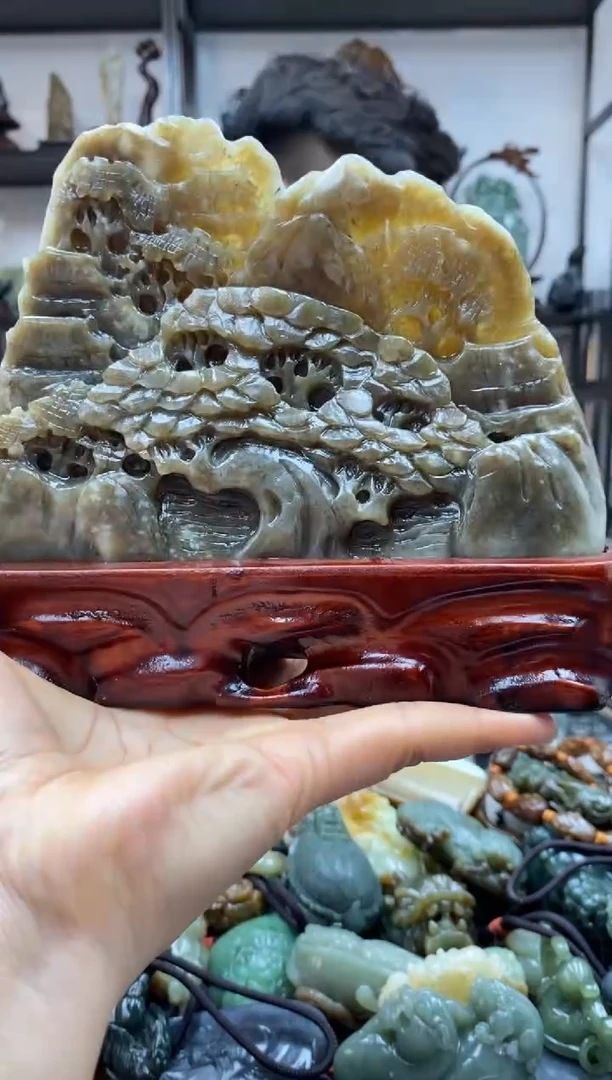 【闪购商品】和田玉摆件未镶嵌1