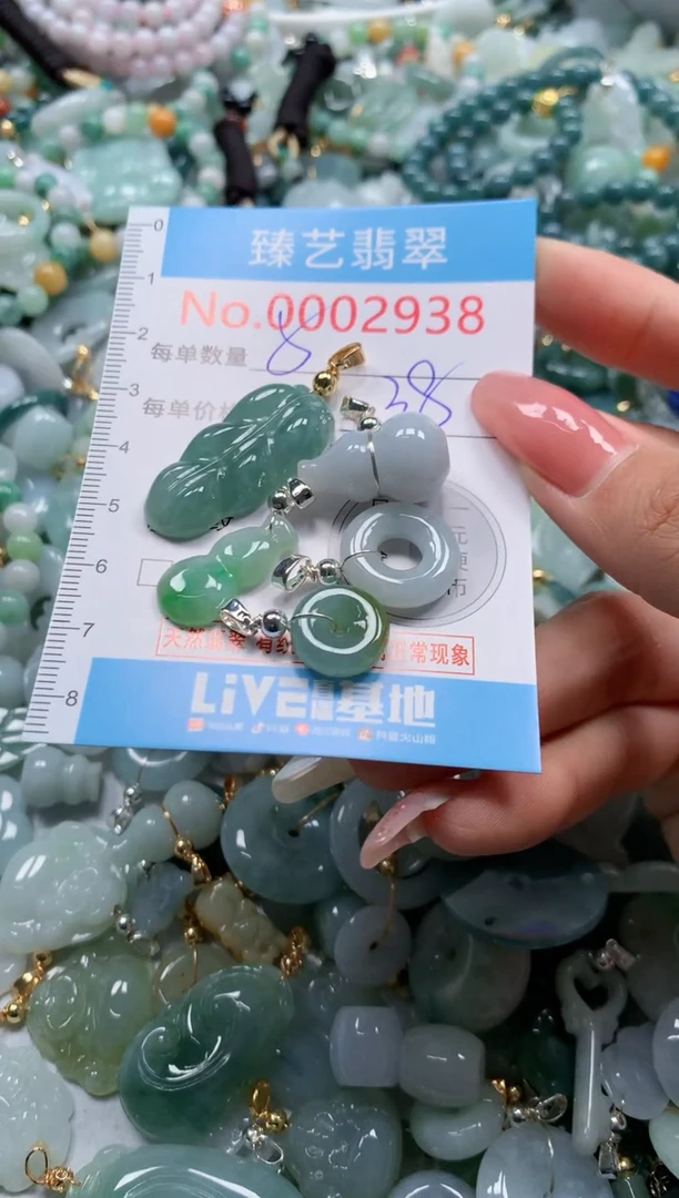 翡翠未镶嵌颈饰2938