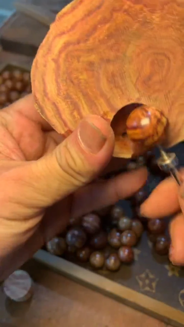 手串黄花梨/降香黄檀海南黄花梨2.0单圈12颗手串定制，不退不换