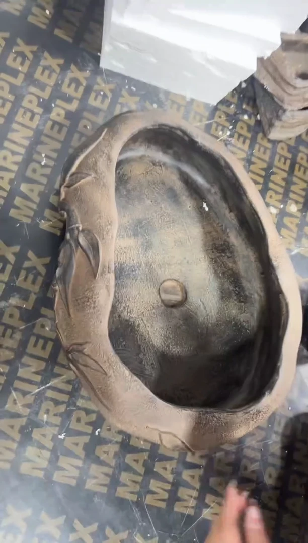 陶土丨鹅暖石平安竹花盆