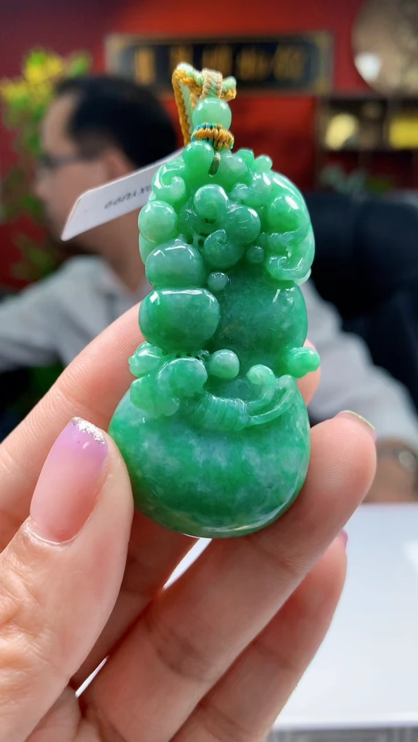 定制翡翠未镶嵌 1101jj-毛货挂件31