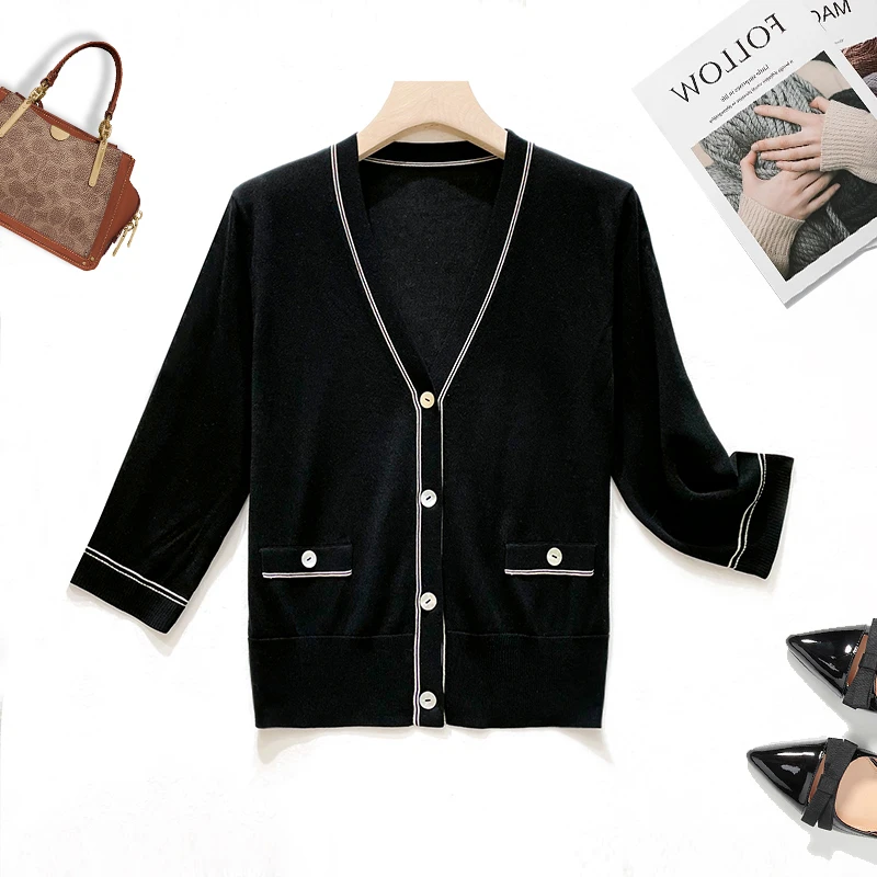 女式针织开衫25DAK0116