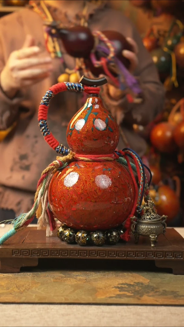 562大漆一物一拍记葫堂出品【不带手串】