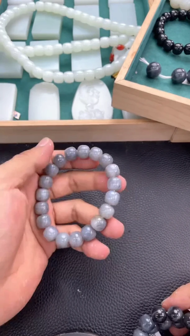 手串未镶嵌和田玉手串卡12