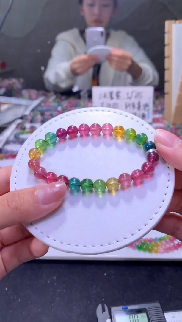 未镶嵌手串碧玺A31【天然碧玺】