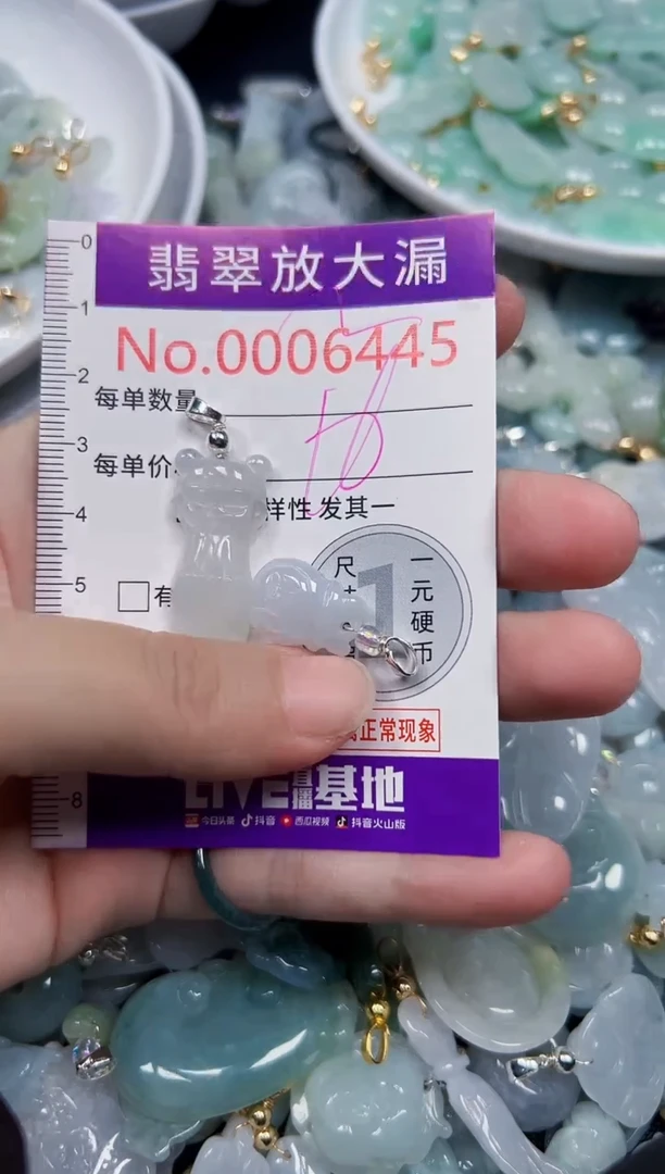 颈饰未镶嵌翡翠6445
