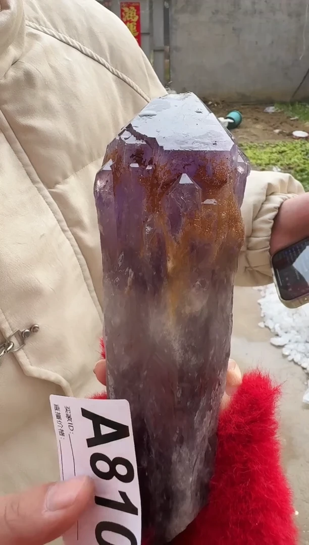 【闪购商品】水晶摆件未镶嵌紫水晶权杖  810
