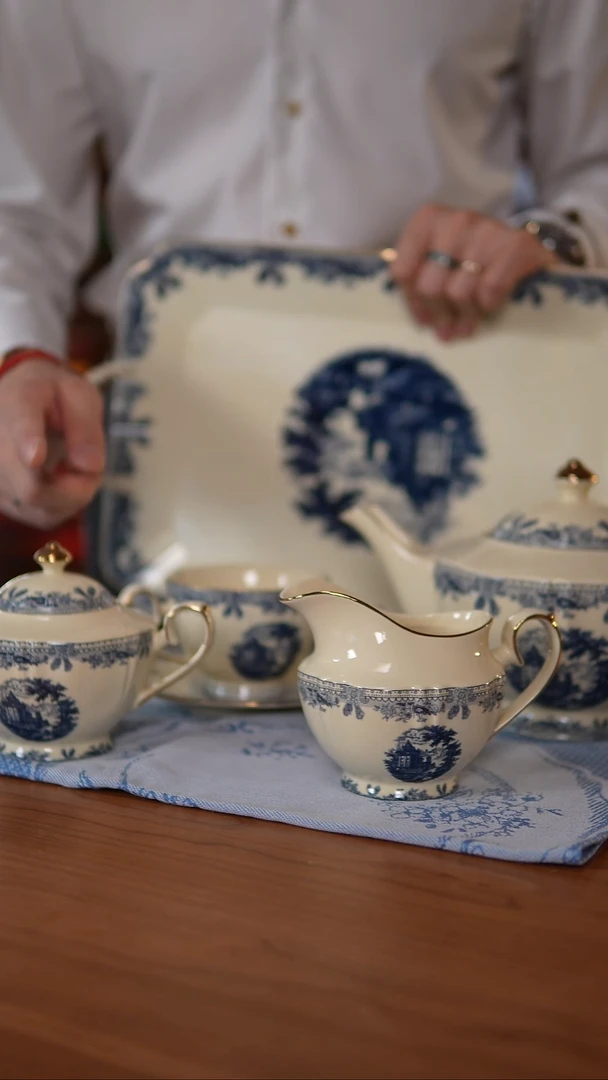 当代温莎城堡套装（带托盘）