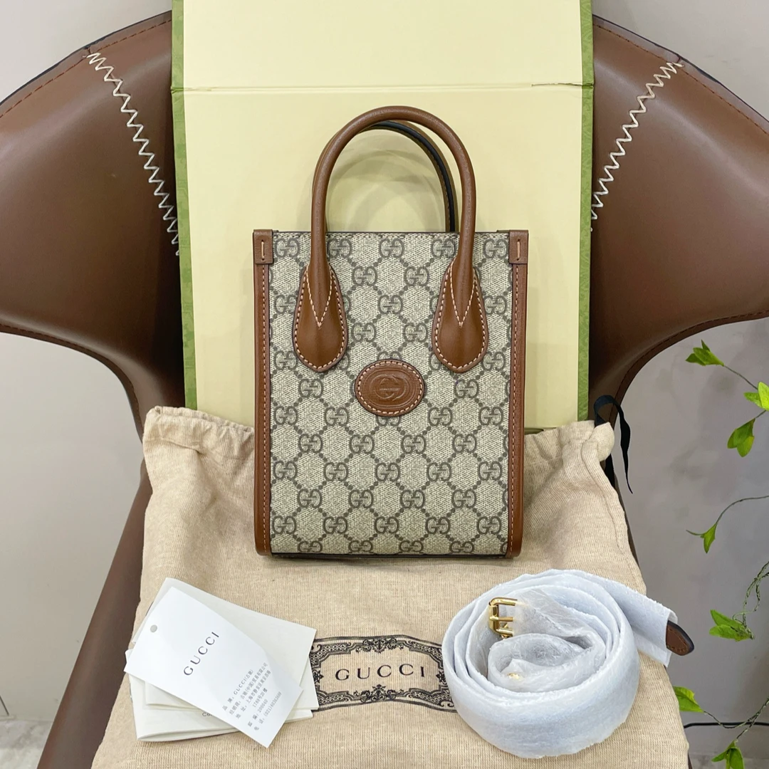 99新 GUCCI/古驰 琴谱斜挎包