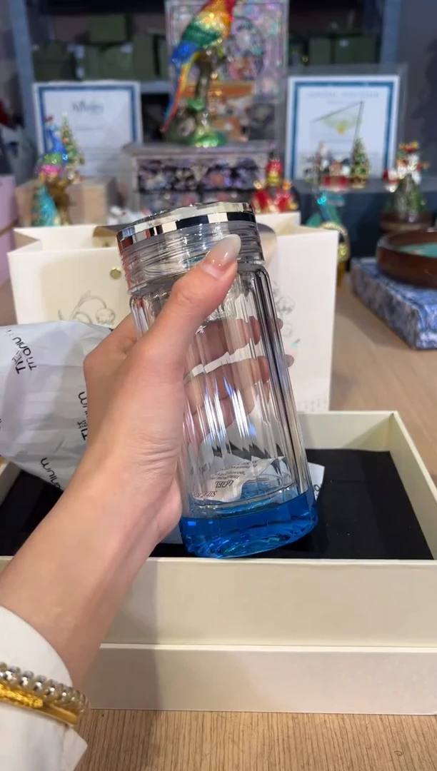 【闪购商品】杯35威众炫彩水晶杯280ML（蓝）