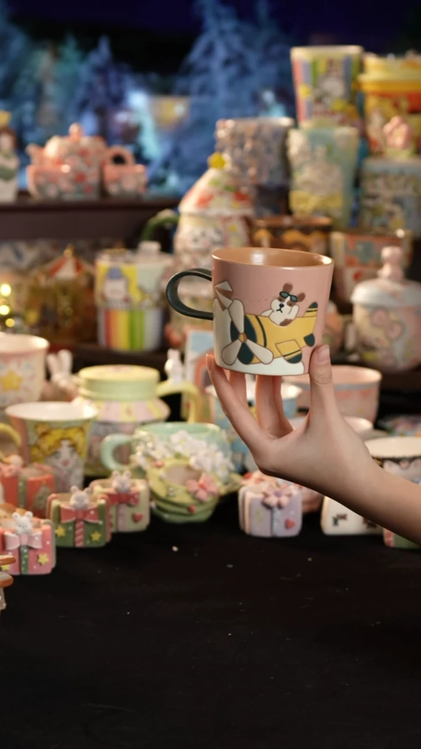 其他陶景德镇釉下彩手绘设计师款陶瓷