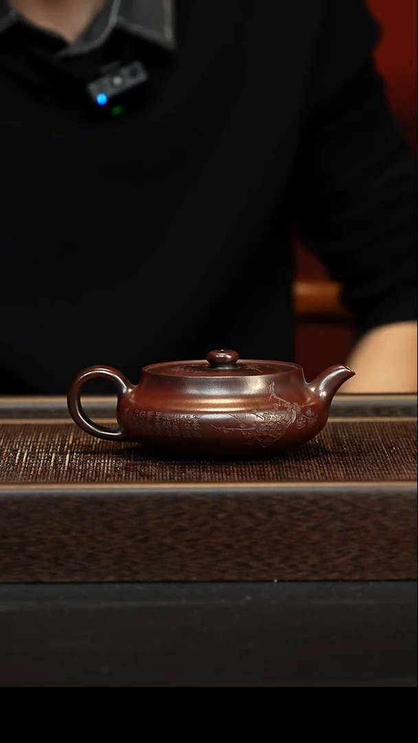 茶壶紫砂宜兴紫砂壶h11335