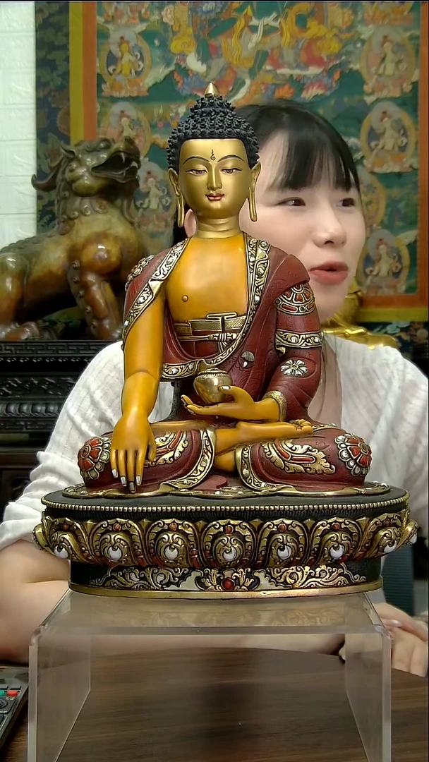 造像铜像铜造像造像释迦摩尼