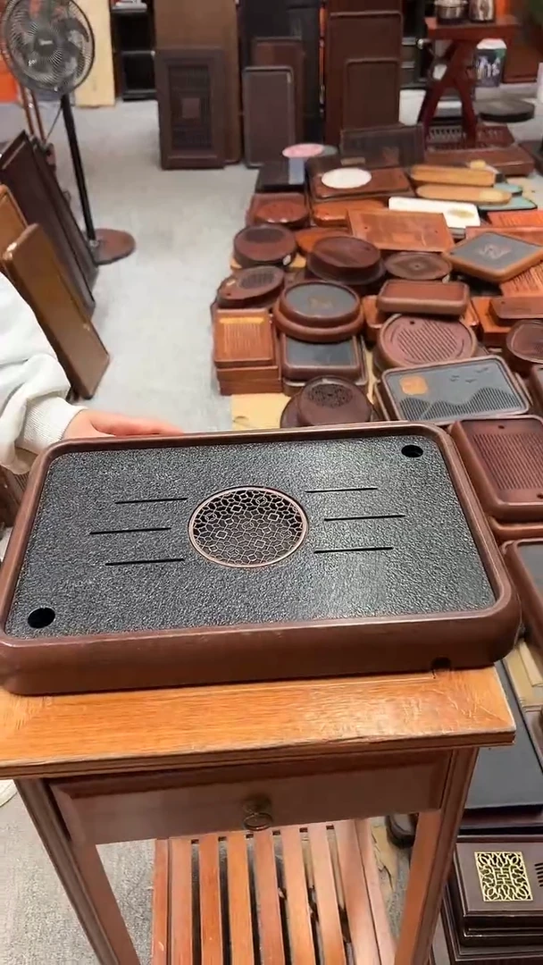 新品福利石材长39CM*宽26CM茶盘