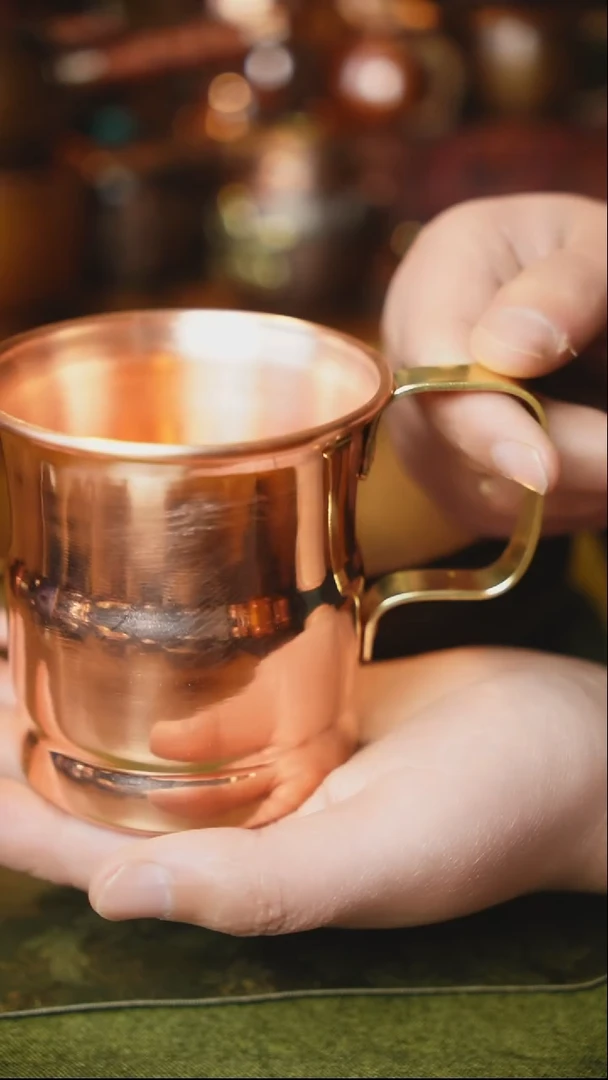 【闪购商品】大号鸡尾酒杯紫铜原色