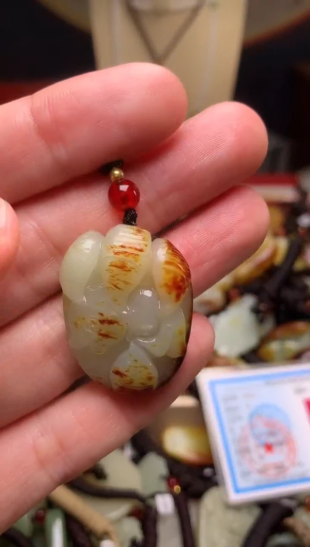 颈饰未镶嵌和田玉新疆料青海料清水和田玉吊坠
