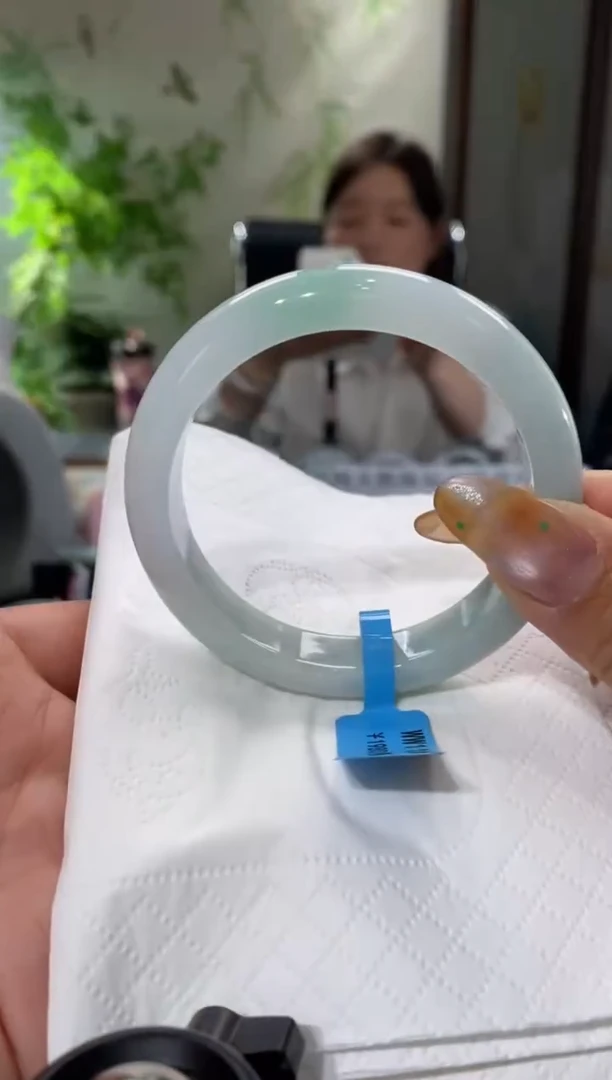 未镶嵌手镯翡翠圈口55.5