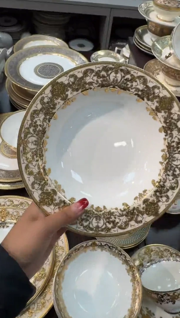 【闪购商品】瓷片8.5英寸草帽盘2个福利款