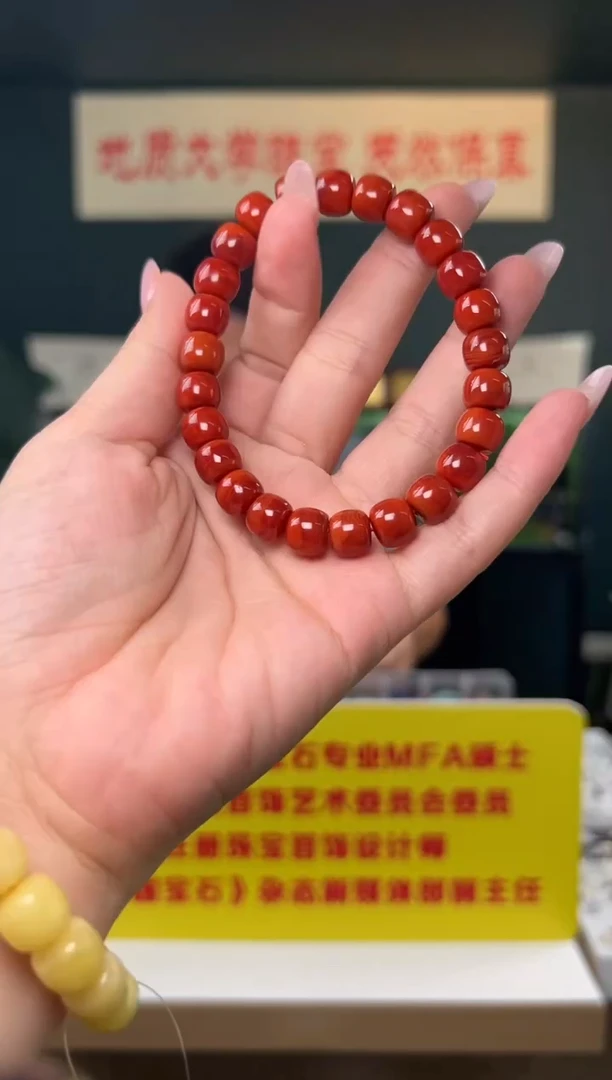 未镶嵌手串南红玛瑙精品南红玛瑙老型珠手串约10mm
