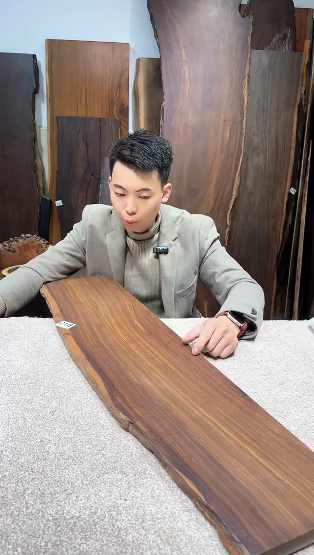 【闪购商品】风车木（黑檀木）尺寸98*24*2.3编号218