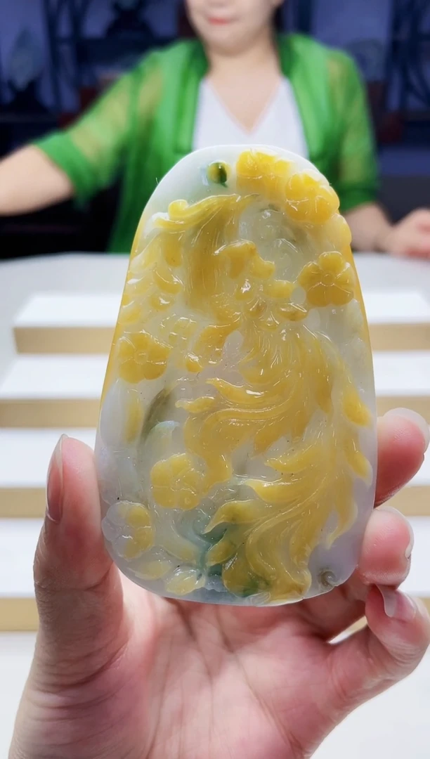 未镶嵌定制翡翠毛货09160265