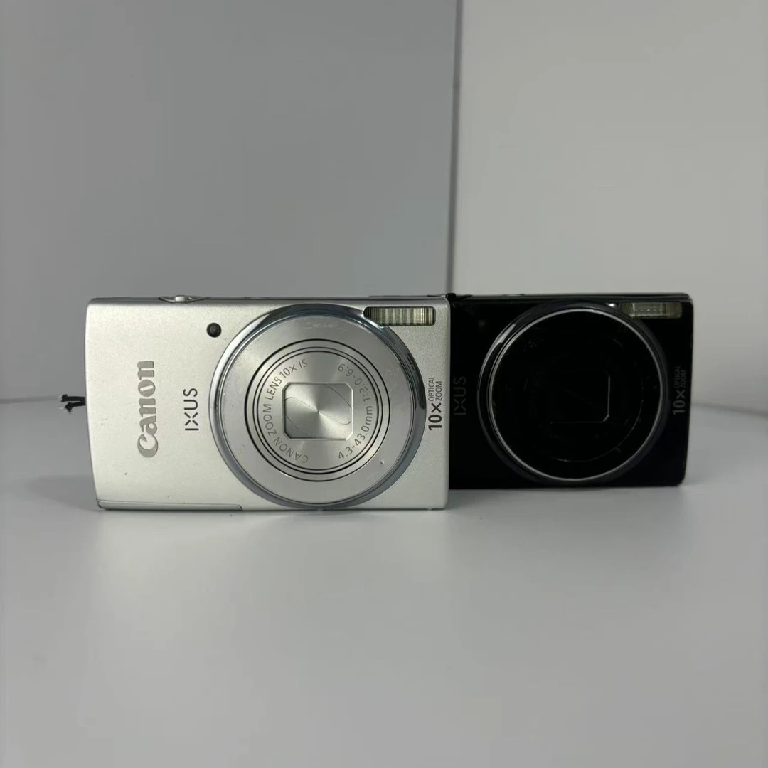 9新 Canon/佳能 ixus155 2000万像素10倍长焦 冷白色彩感ccd