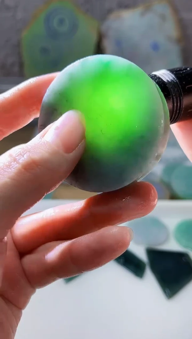 裸石翡翠天然翡翠A货玉 南 927