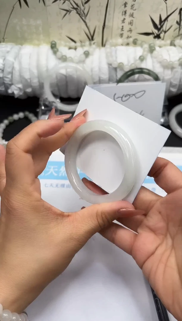 未镶嵌手镯石英质玉A50-54/55/56