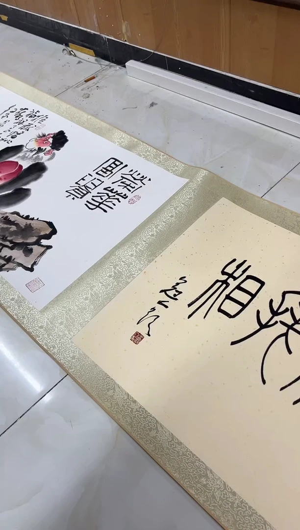 国画王冠仁-6米-国画作品-长卷