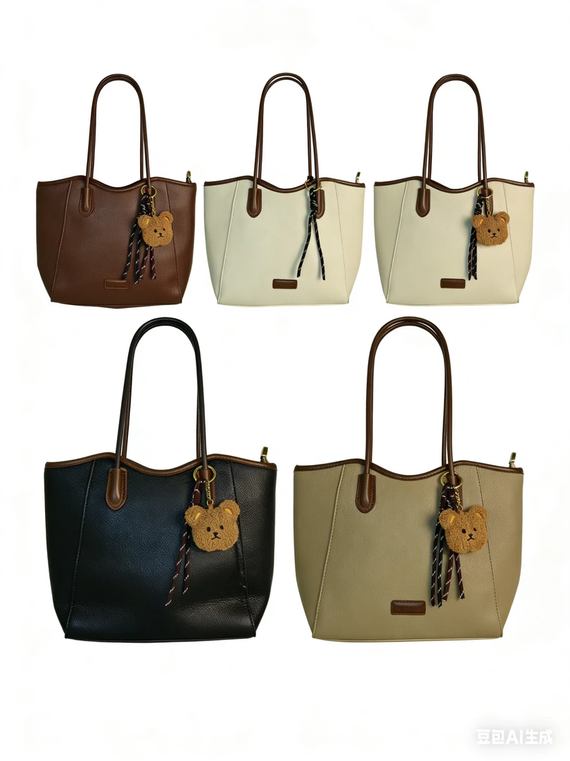 简约风文艺风全包款车缝线腋下包单肩款