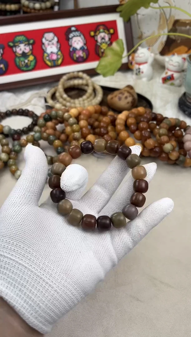 手串菩提根/象牙果a288 卡13 干磨