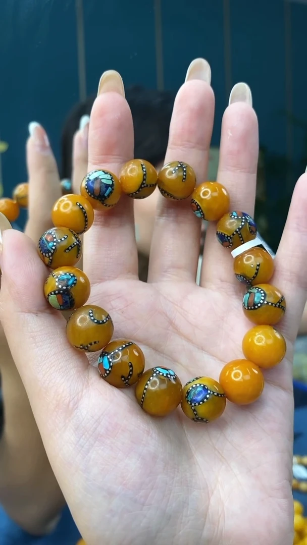 裸石琥珀未镶嵌12/30多样性发其一16