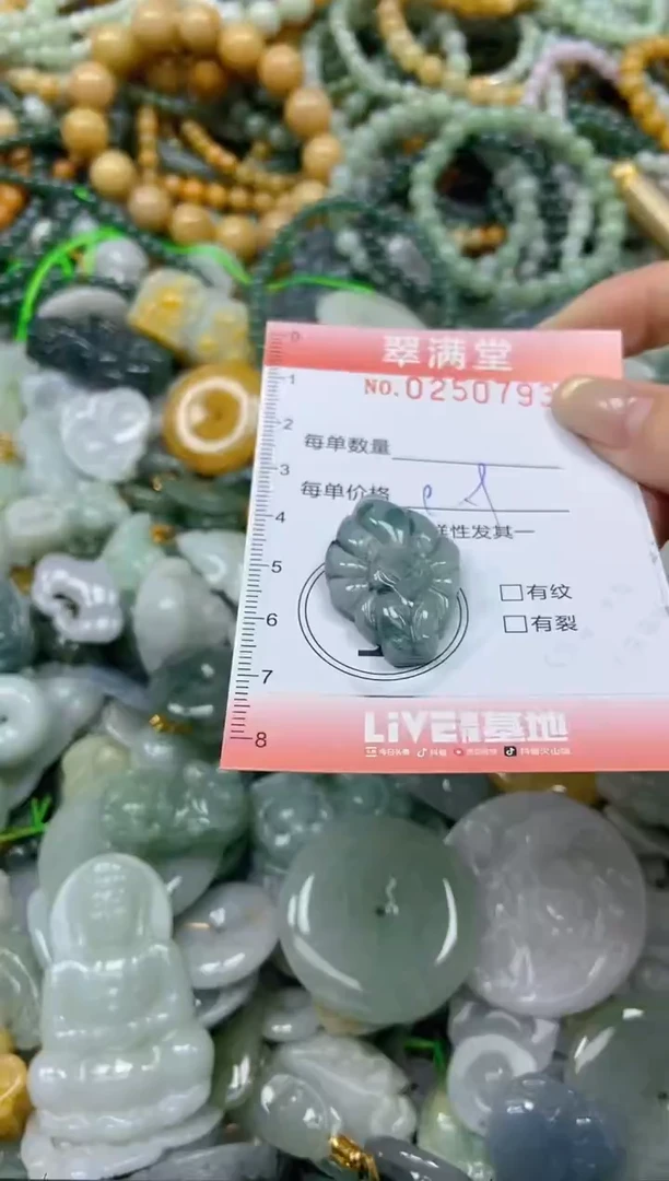 未镶嵌挂件翡翠闪购0250793