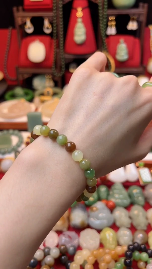 【闪购商品】和田玉手串未镶嵌放漏