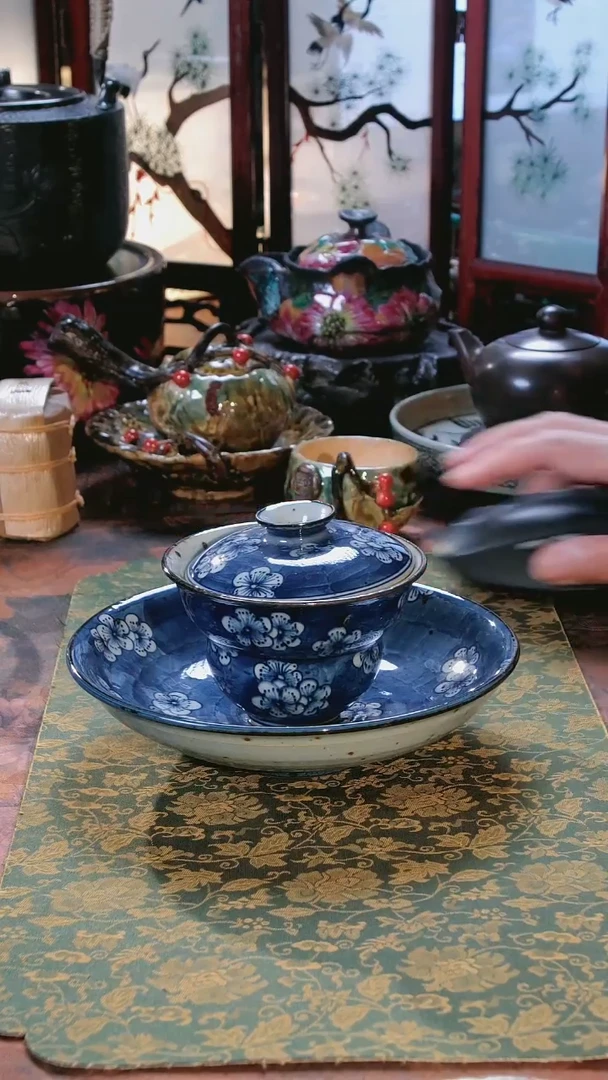 景德镇手绘茶具茶杯