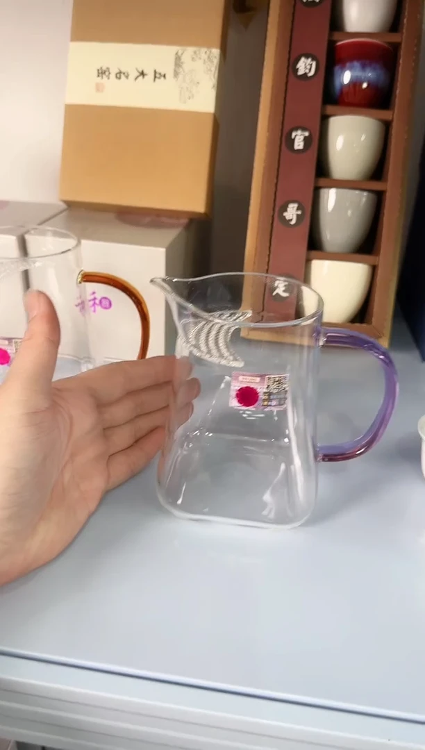 木*阿禾器道央煮茶器浅紫色