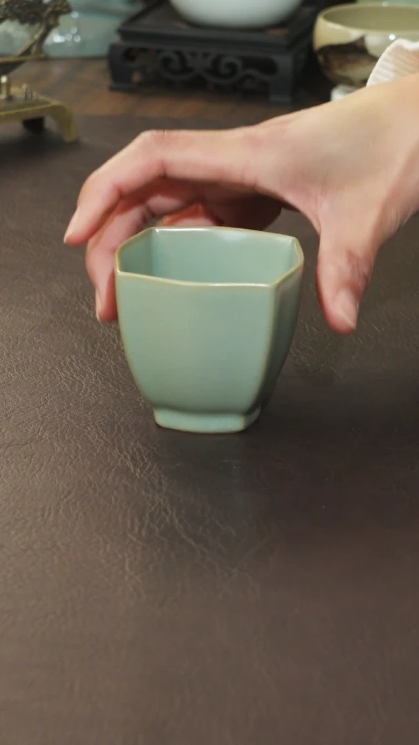 【闪购商品】杯宣宝汝瓷原矿原釉